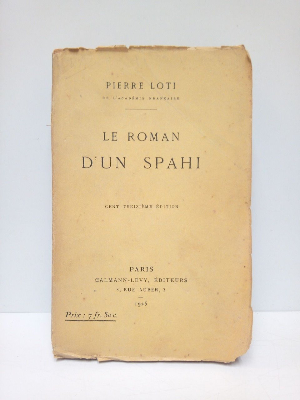 Le Roman d'un Spahi