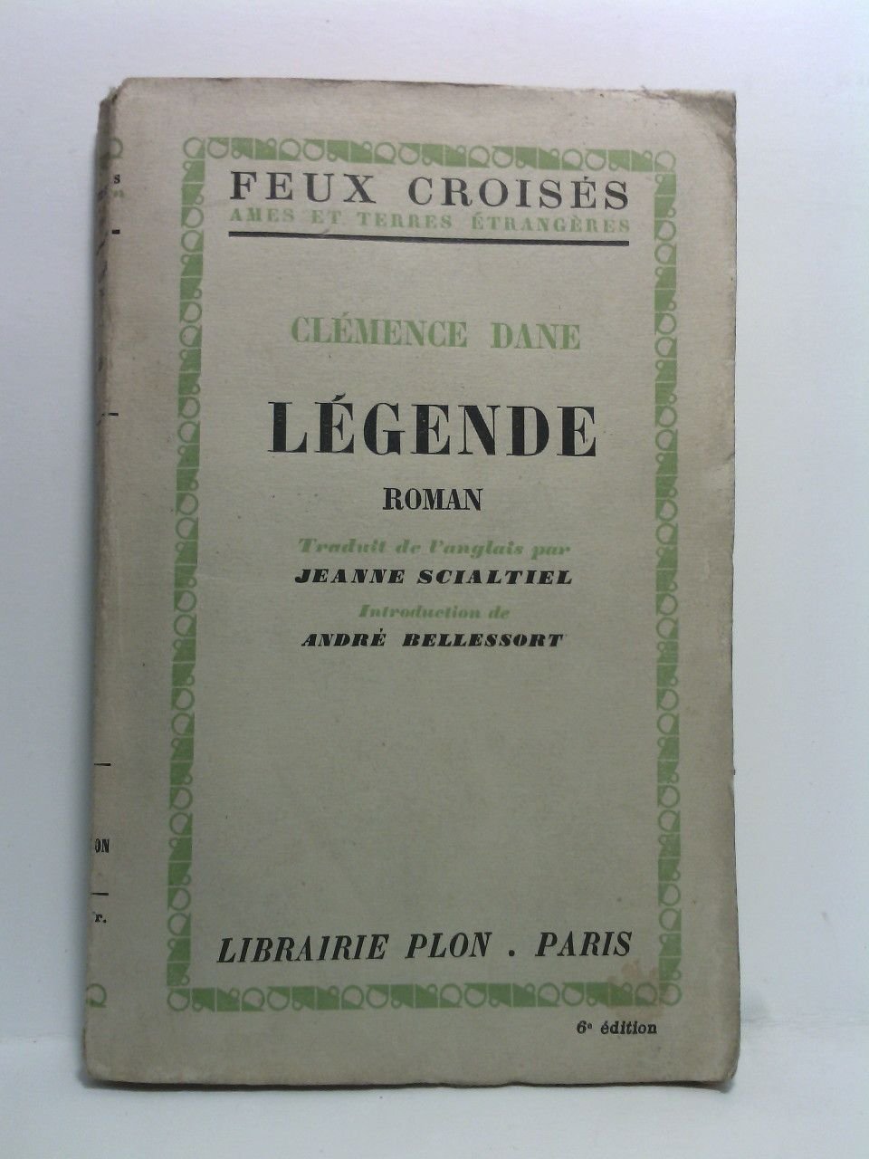 Légende / Román traduit de l'anglais par Janne Scialtiel