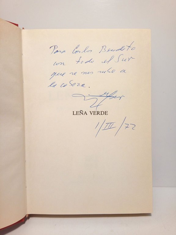 Leña Verde (Premio Alfaguara 1972)