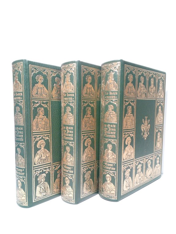 Les contes autrement nommés LE DECAMERON de Maistre Jean Boccace, florentin / Traduit de l'italien par Antoine Sabatier [dit Sabatier de Castres] et illustré de 237 bois anciens