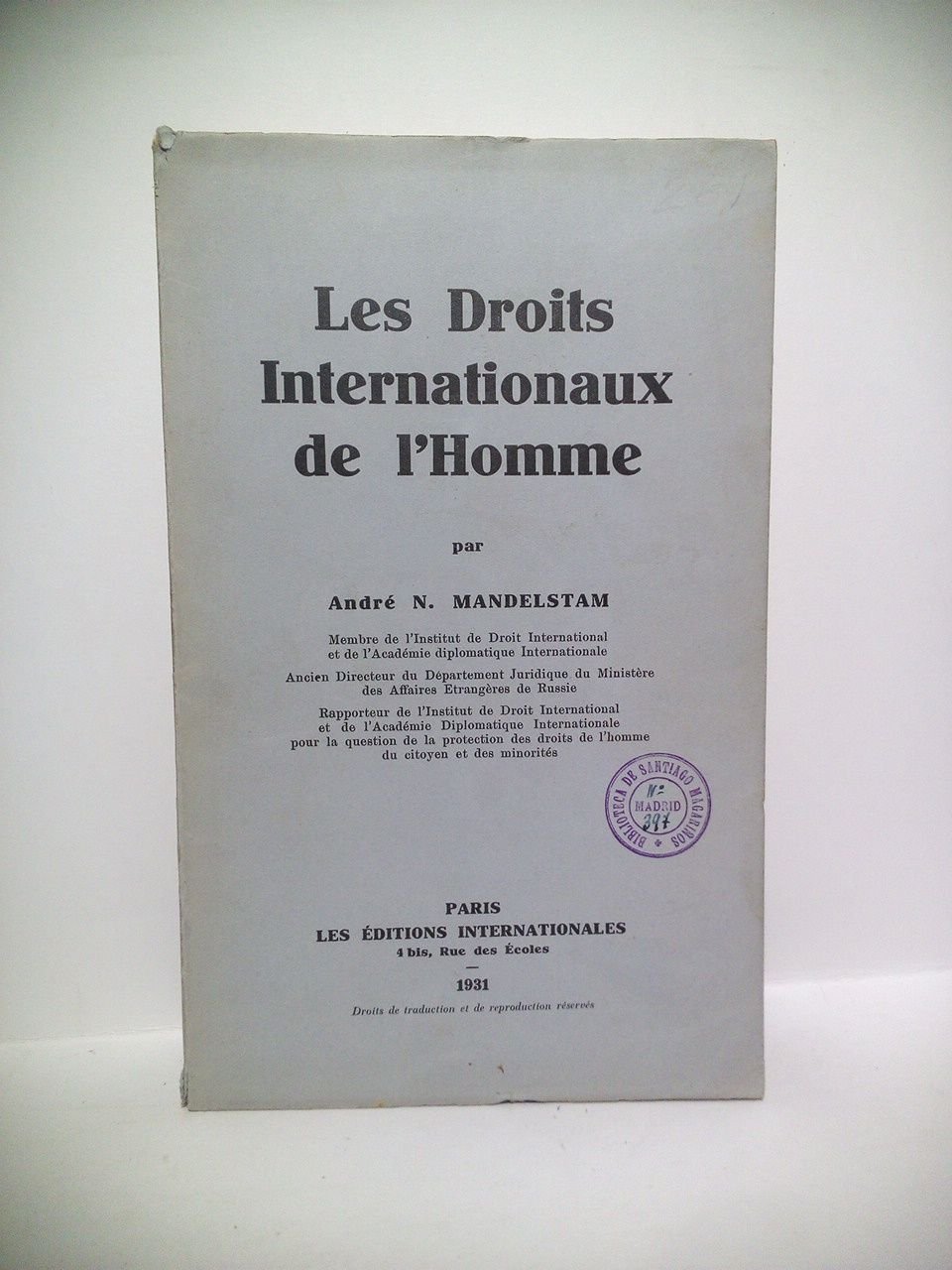 Les Droits Internationaux de l'Home