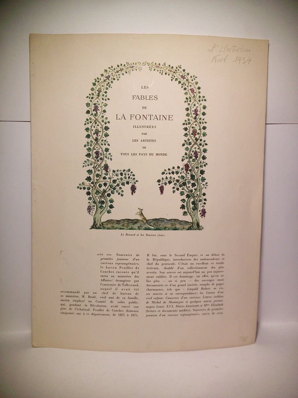Les Fables de La Fontaine illustrées par les artistes de … | Immagine principale