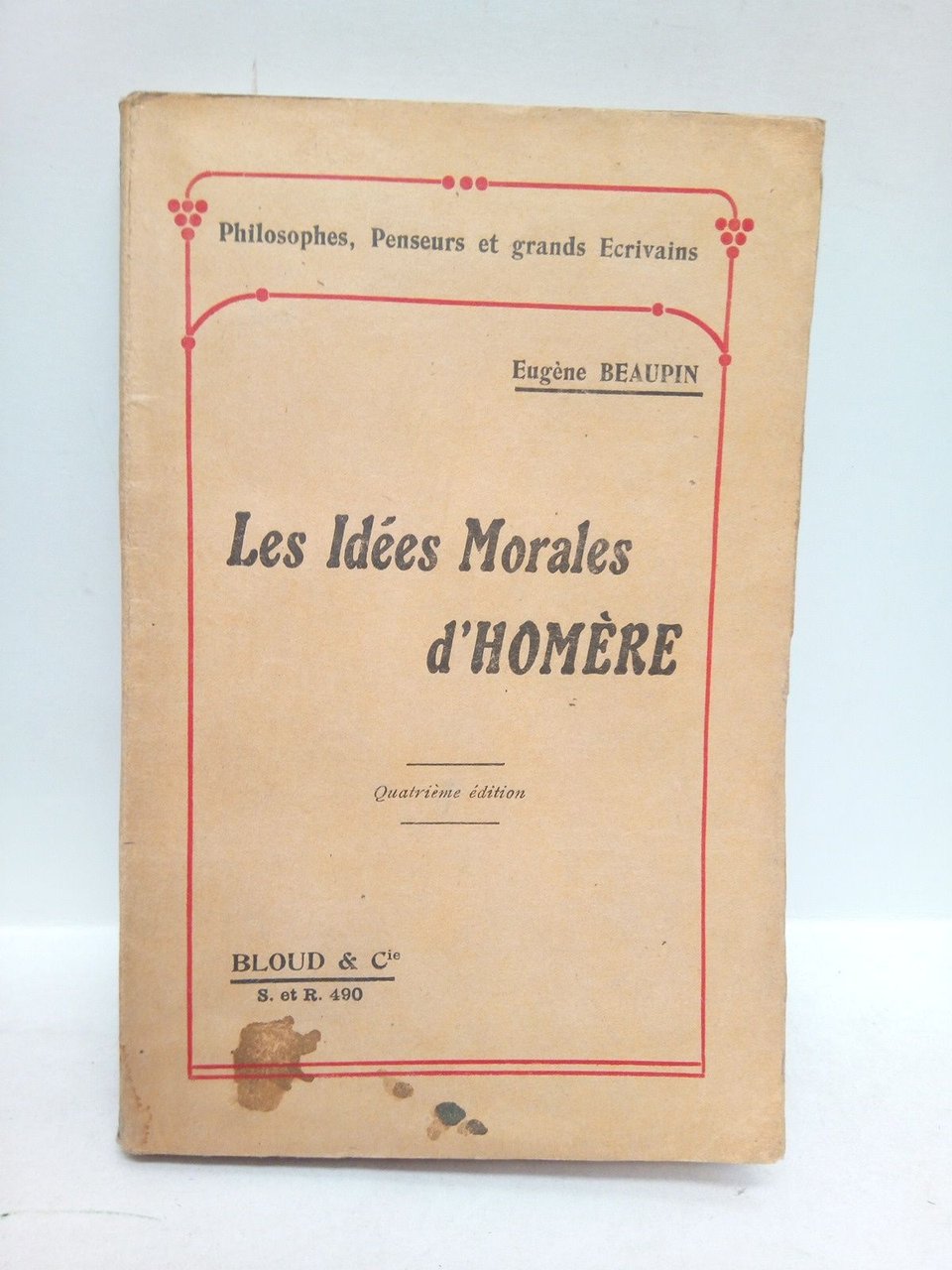 Les Idées Morales d'Homére