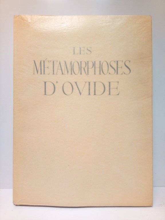 Les Métamorphoses d'Ovide / Choisies adaptées et illustrées de vingt-quatre …
