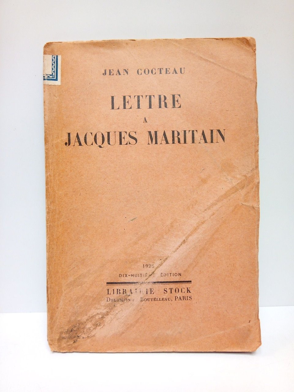Lettre a Jacques Maritain