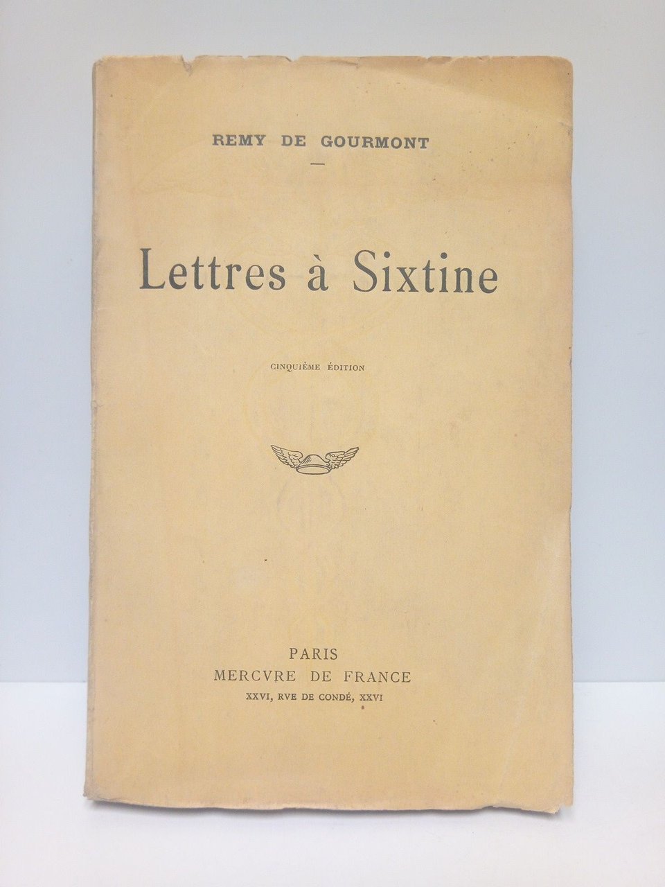 Lettres à Sixtine