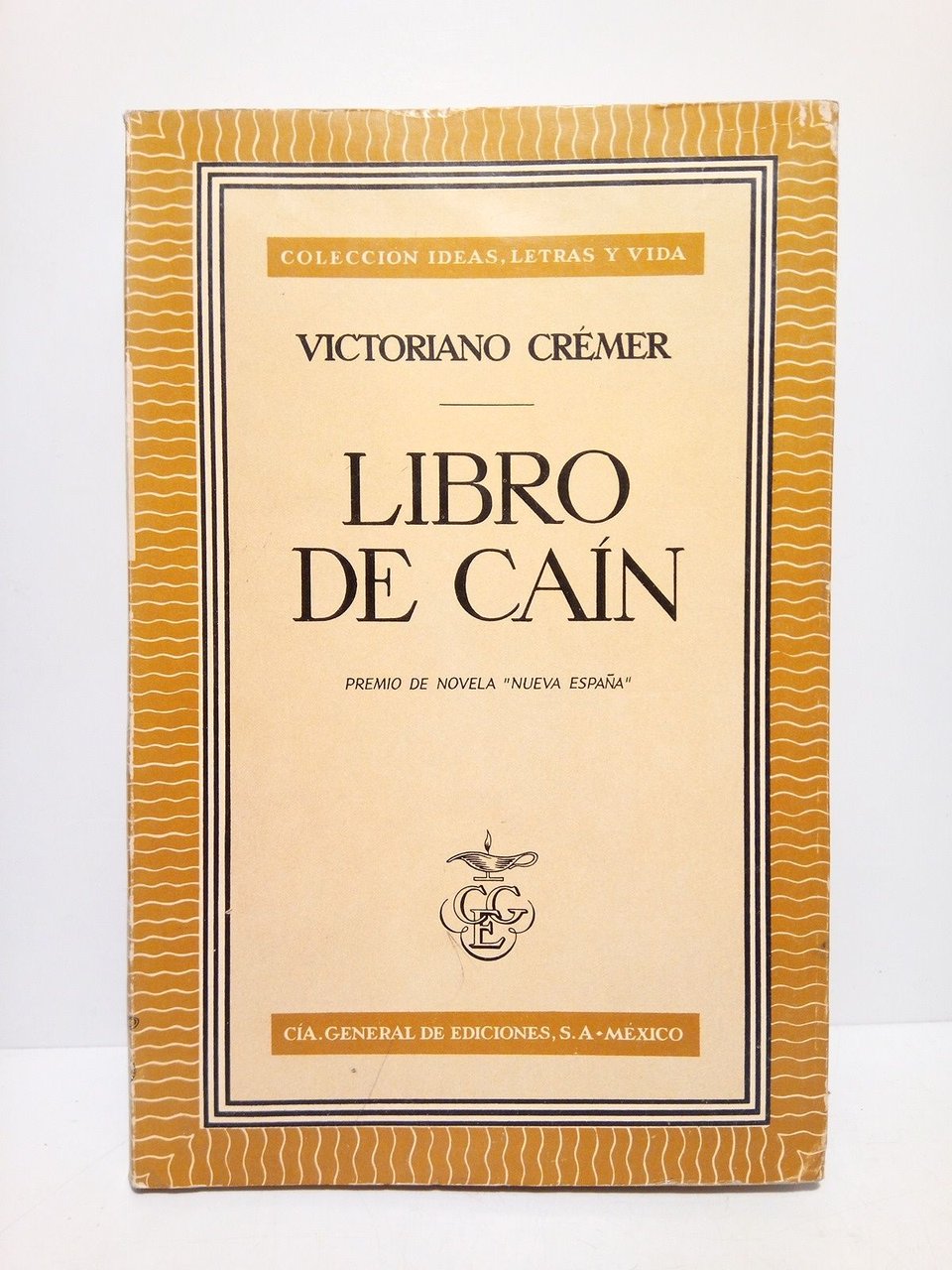 Libro de Caín. (Premio de novela "Nueva España" 1958 de …