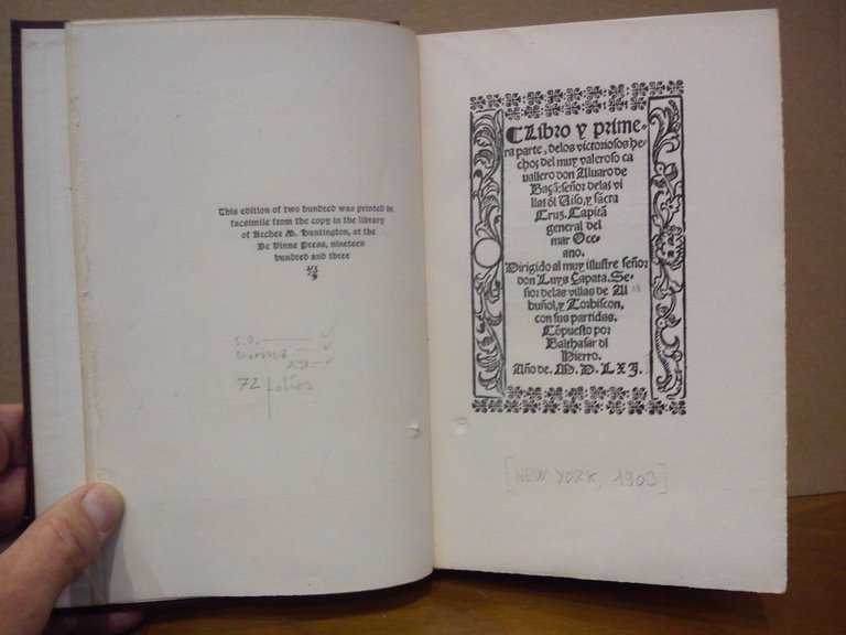 Libro y primera parte, de los victoriosos hechos del muy … | Immagine Gallery 2