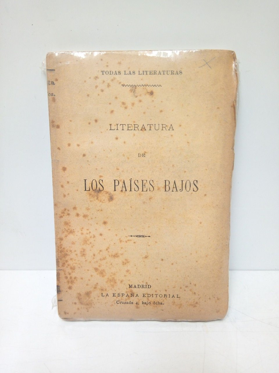 Literatura de los Paises Bajos