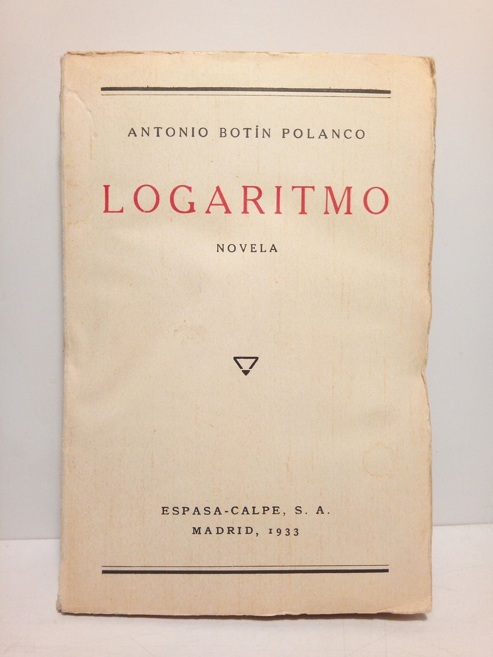 Logaritmo. (Novela)