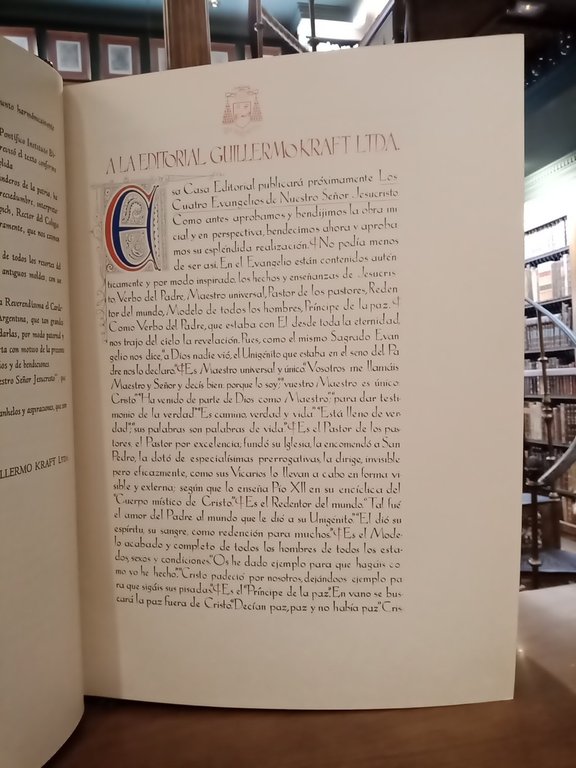 Los Cuatro Evangelios de Nuestro Señor Jesucristo / Prólogo, texto …