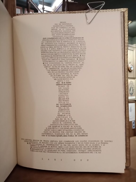 Los Cuatro Evangelios de Nuestro Señor Jesucristo / Prólogo, texto …