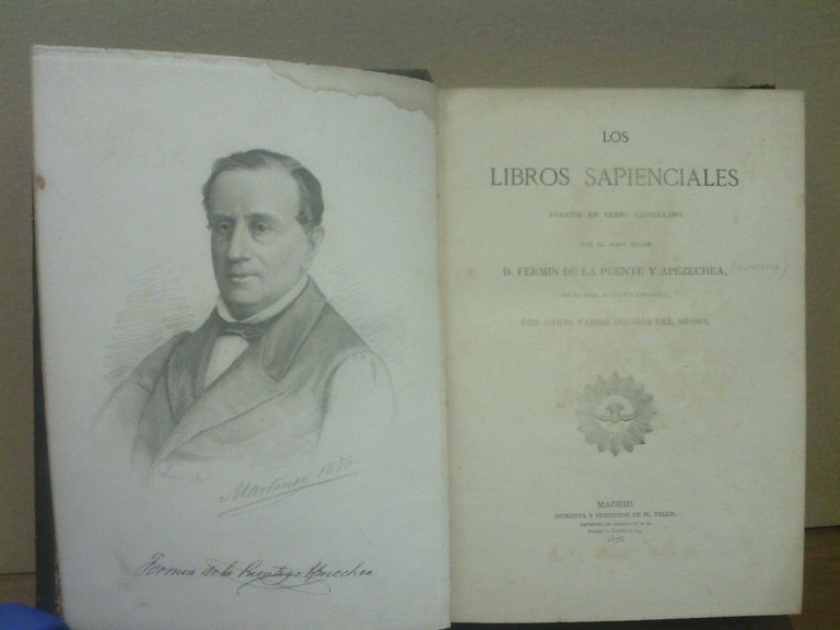 Los Libros Sapienciales / Puestos en verso castellano por el …