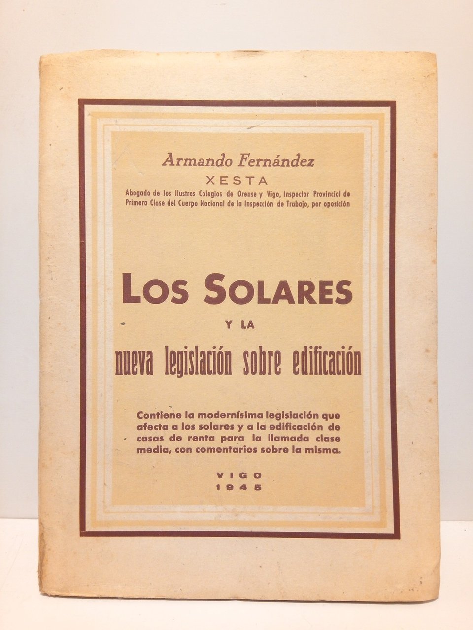 Los solares y la nueva legislación sobre edificación (Contiene la …