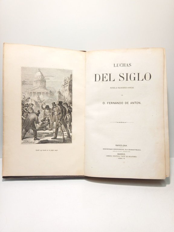 Luchas del siglo. (Novela filosófico-social)