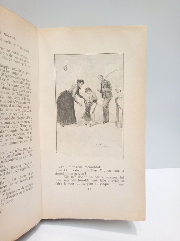 Mademoiselle Mignon / Roman illustré de cinquante-six Gravures d'après Sauber