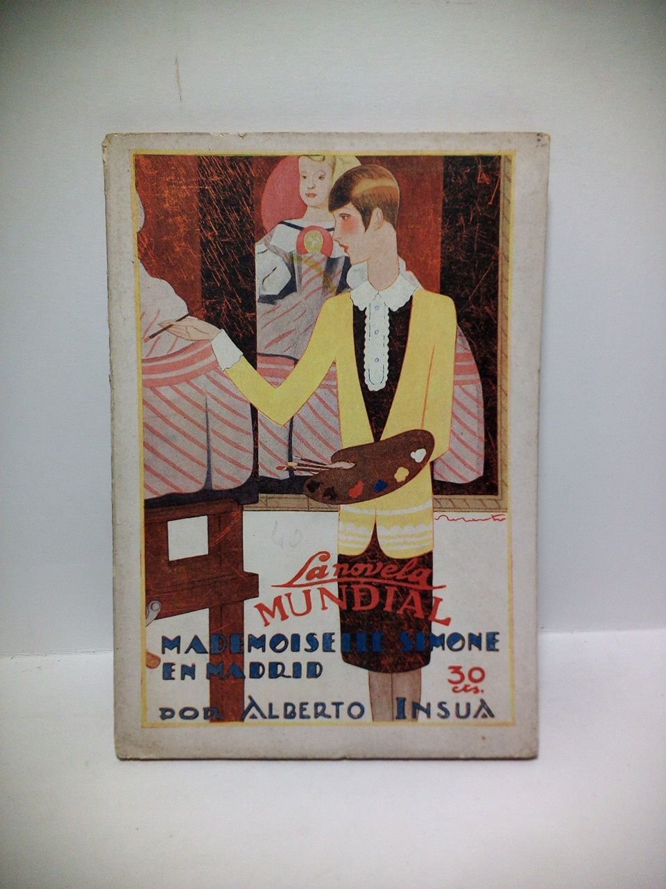 Mademoiselle Simone en Madrid (novela) / Ilustradiones de Roberto incluso …