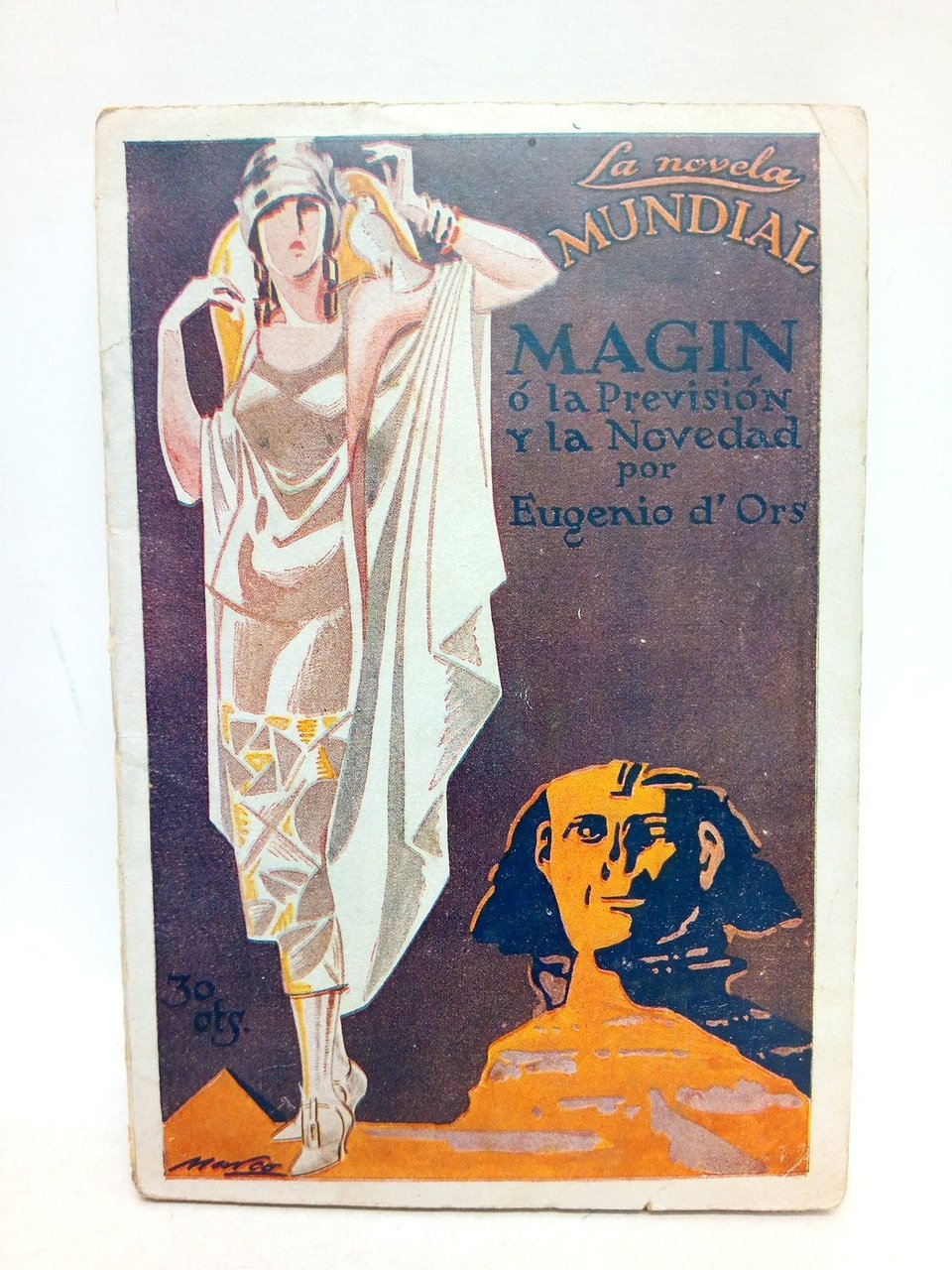 Magín o la perversión y la novedad. (Novela) / Cubierta … | Immagine principale