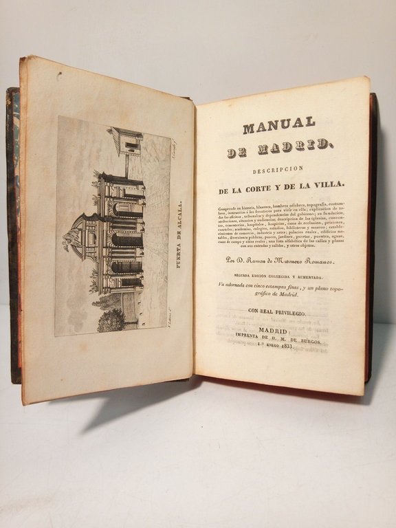 Manual de Madrid: Descripción de la Corte y Villa. Comprende …