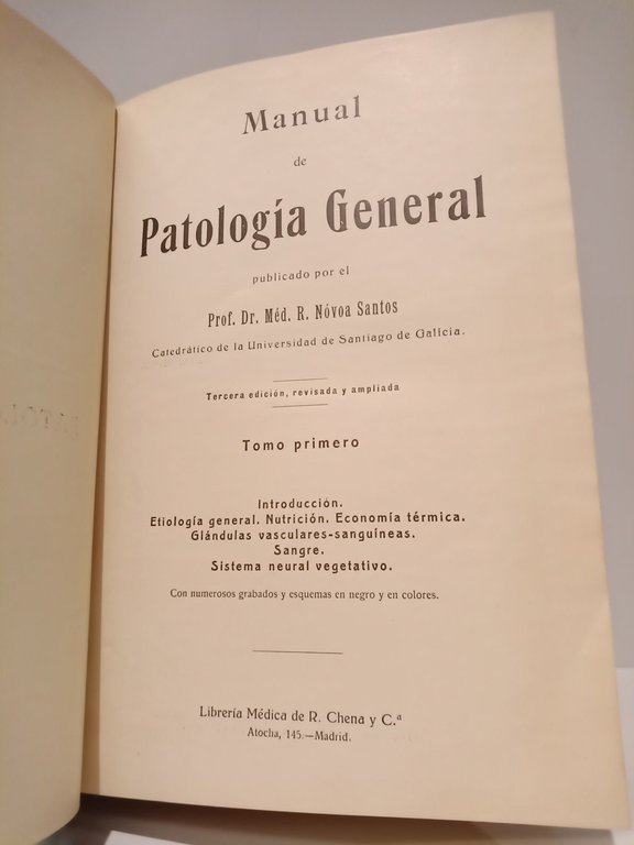 Manual de Patología General / Publicado por el Prof. Dr. … | Immagine Gallery 2