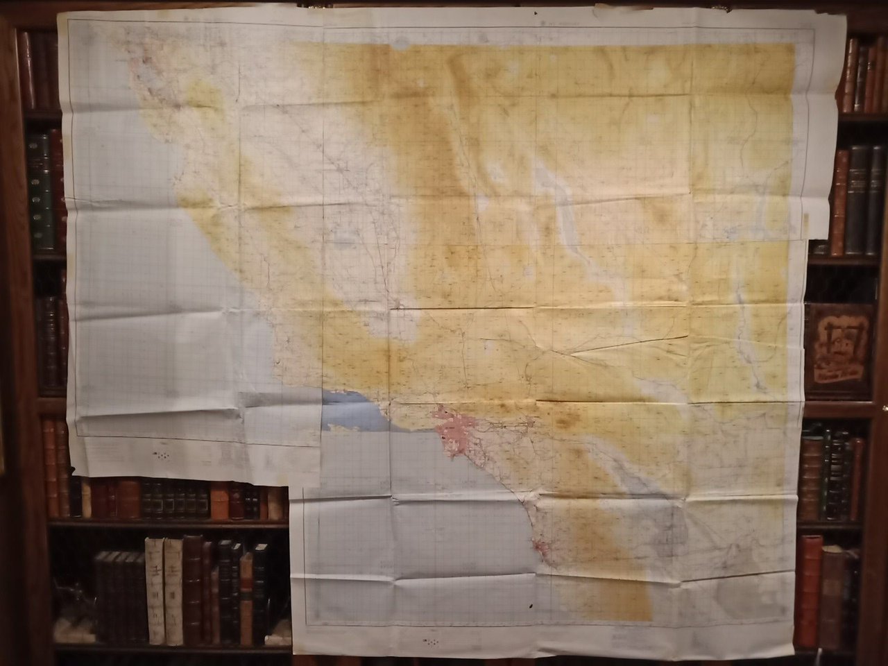 [Mapa estratégico militar de California, abarcando desde San Francisco a …
