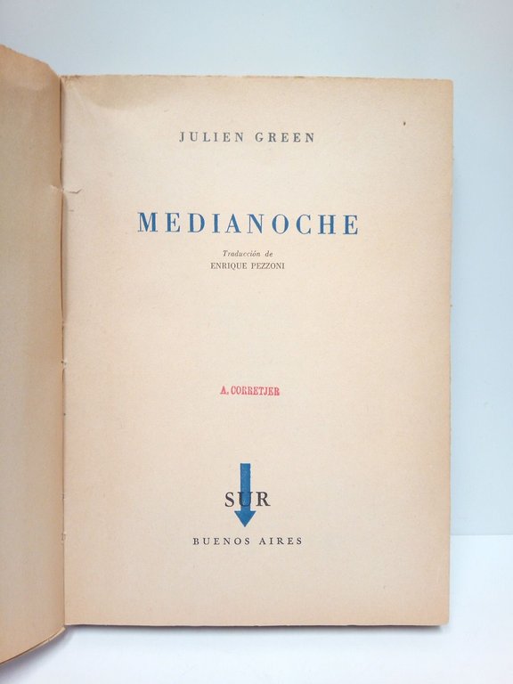 Medianoche / Traducción de Enrique Pezzoni