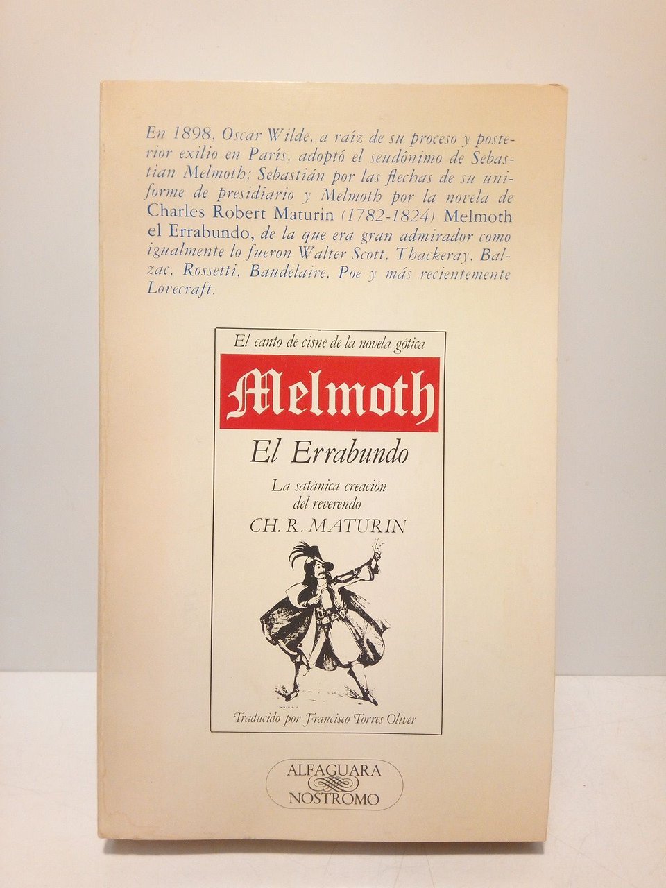 Melmoth el Herrabundo / Traducido del inglés por Francisco Torres … | Immagine principale