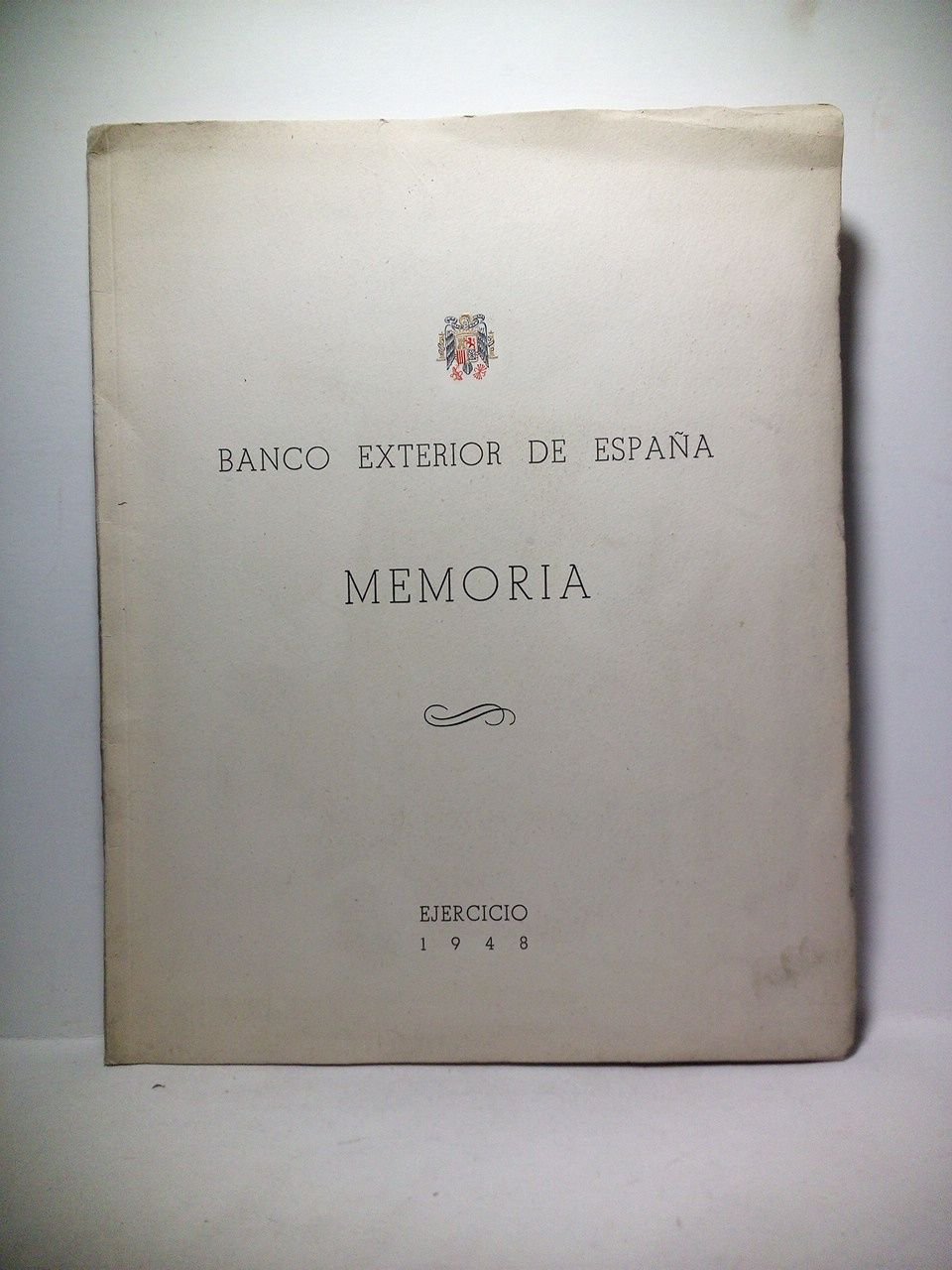 Memoria. Ejercicio de 1948