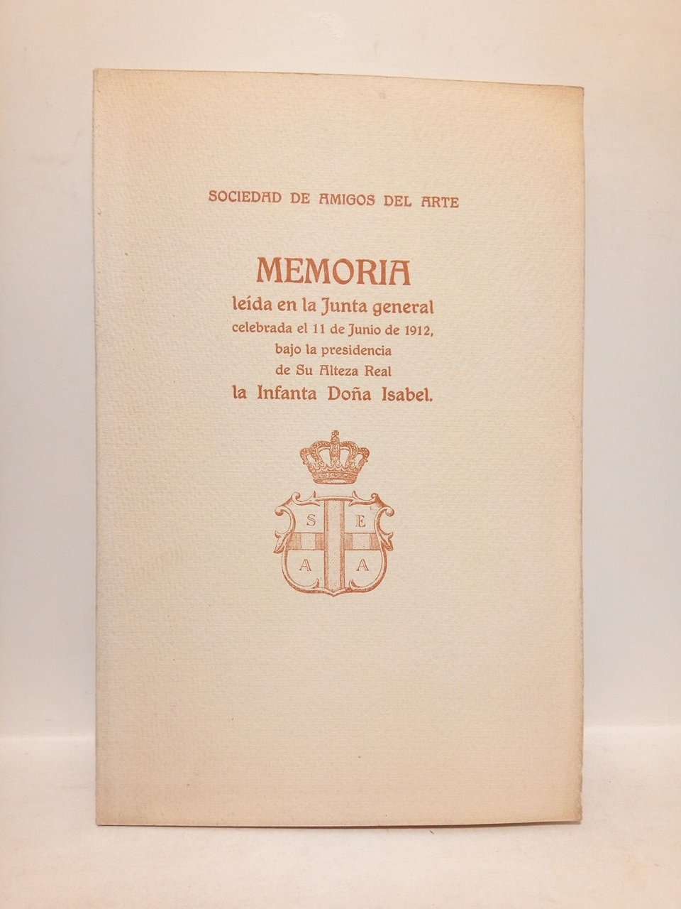 Memoria leída en la Junta general celebrada el 11 de …