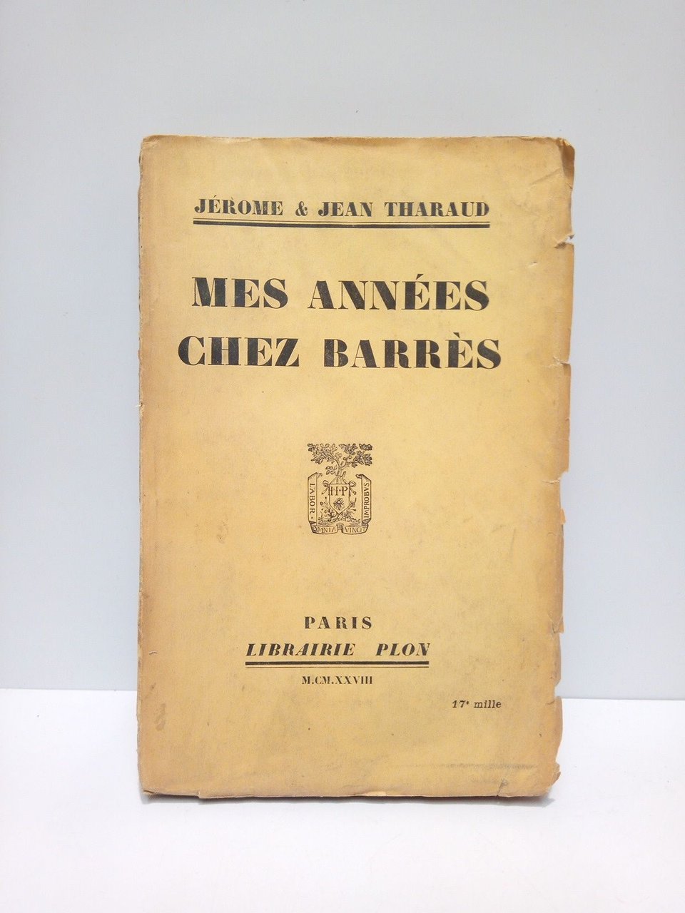Mes Années Chez Barrès