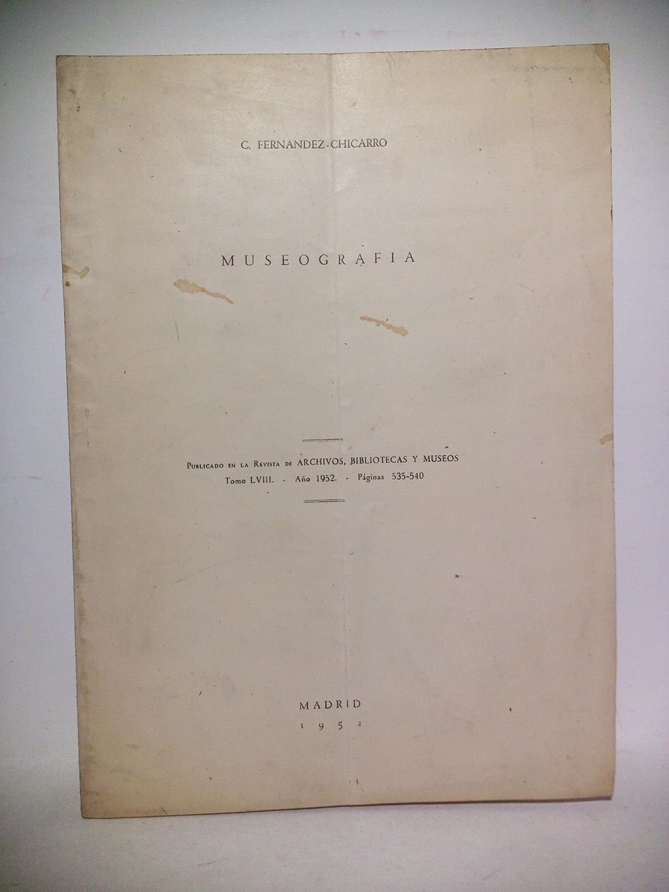 Museografía