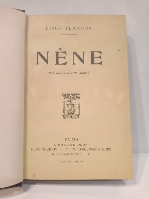 Nêne / Préface de Gaston Chérau