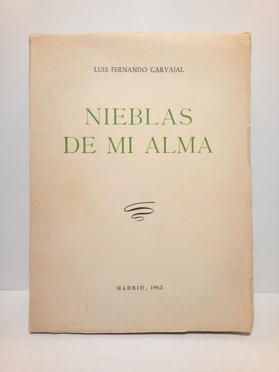 Nieblas de mi alma [Poesías]