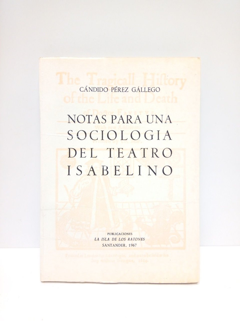 Notas para una sociología del teatro isabelino