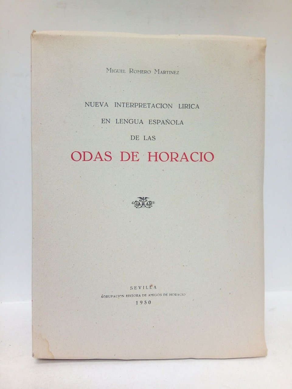 Nueva, interpretación lírica en lengua española de las ODAS DE …