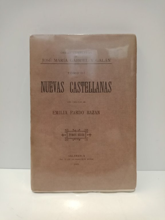 Nuevas Castellanas / Con prólogo de Emilia Pardo Bazán