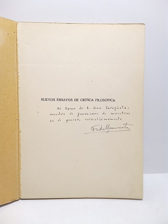 Nuevos ensayos de crítica filosófica | Immagine Gallery 2