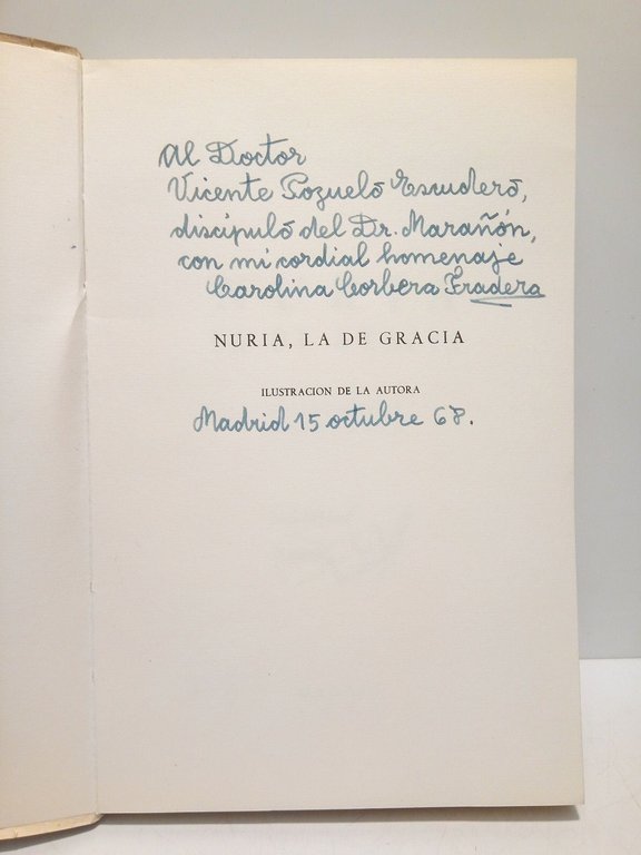 Nuria la de Gracia (Novela de costumbres catalanas)