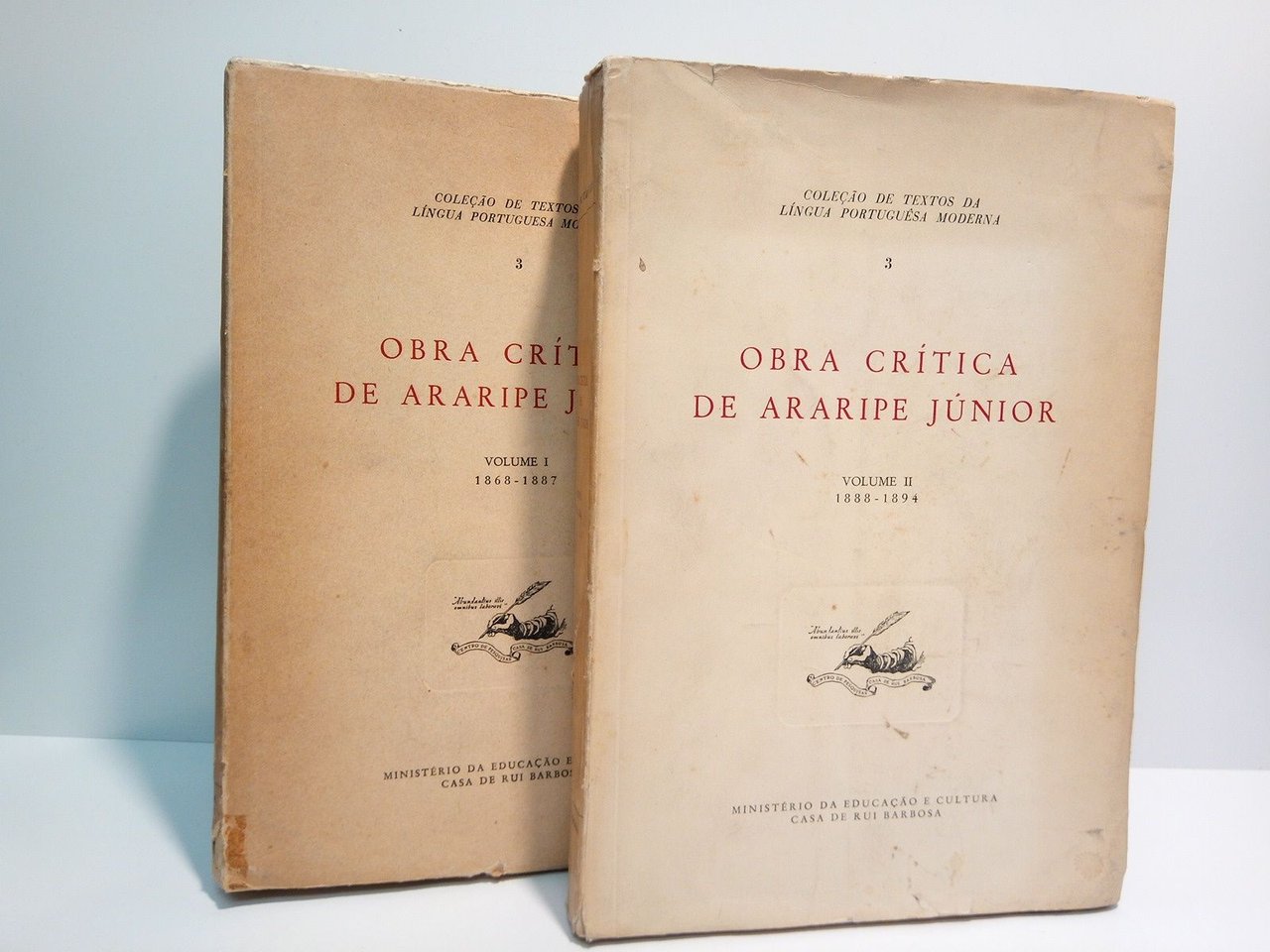 Obra Crítica de Araripe Júnior: VOL. I (1868-1877), VOL. II …