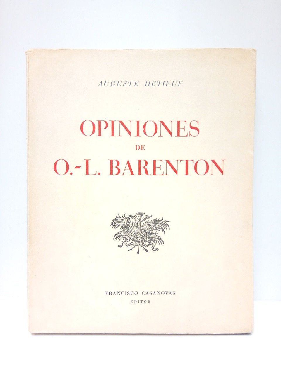Opiniones de O.- L. Barenton. Ex-Alumno de la Escuela Politécnica … | Immagine principale
