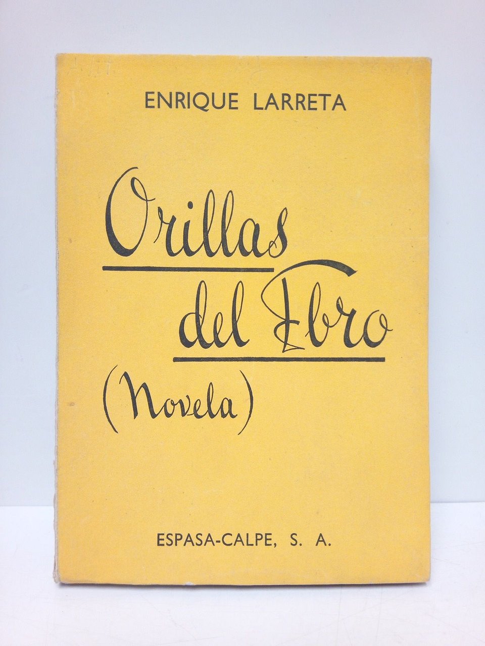 Orillas del Ebro. (novela)