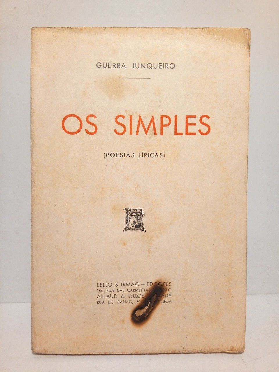 Os simples. (Poesías líricas)