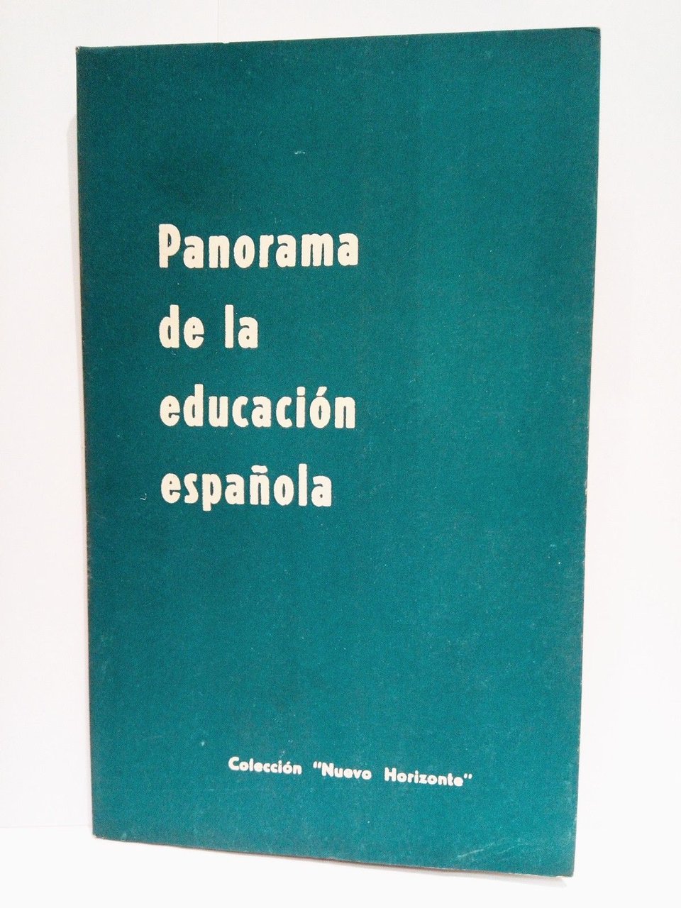 Panorama de la educación española