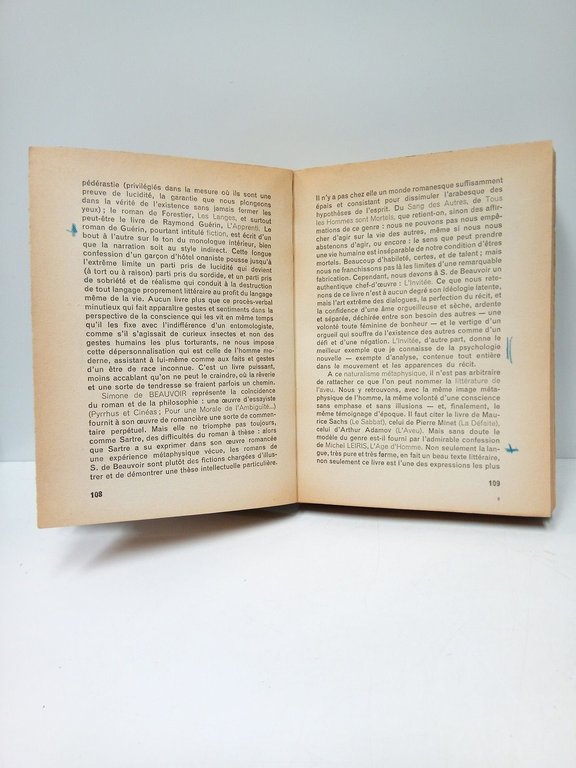 Panorama de la nouvelle littérature française / Introduction, illustrations, documents, …