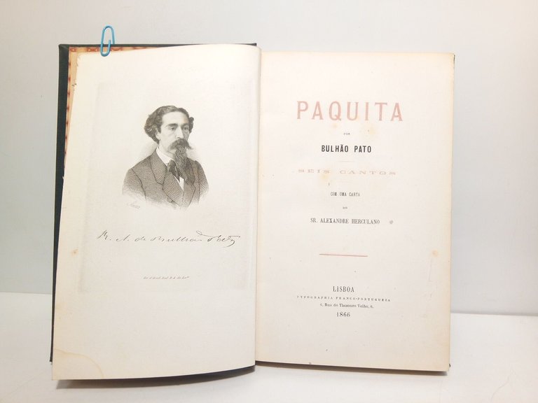 Paquita. (Seis cantos) / Com uma carta do Sr. Alexandre …