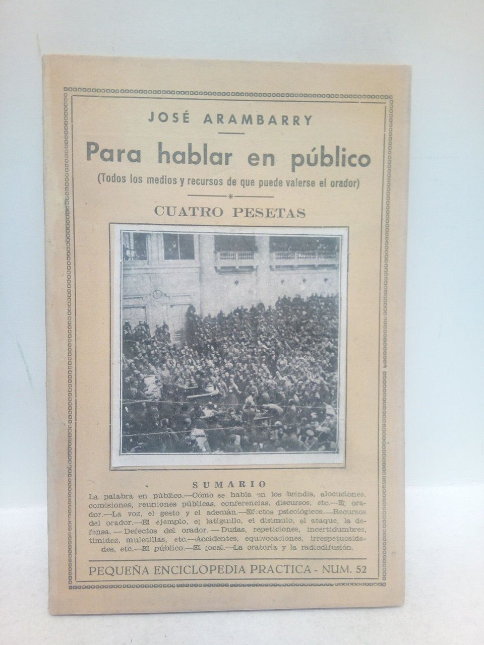 Para hablar en público