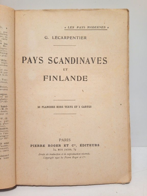 Pays Scandinaves et Finlande