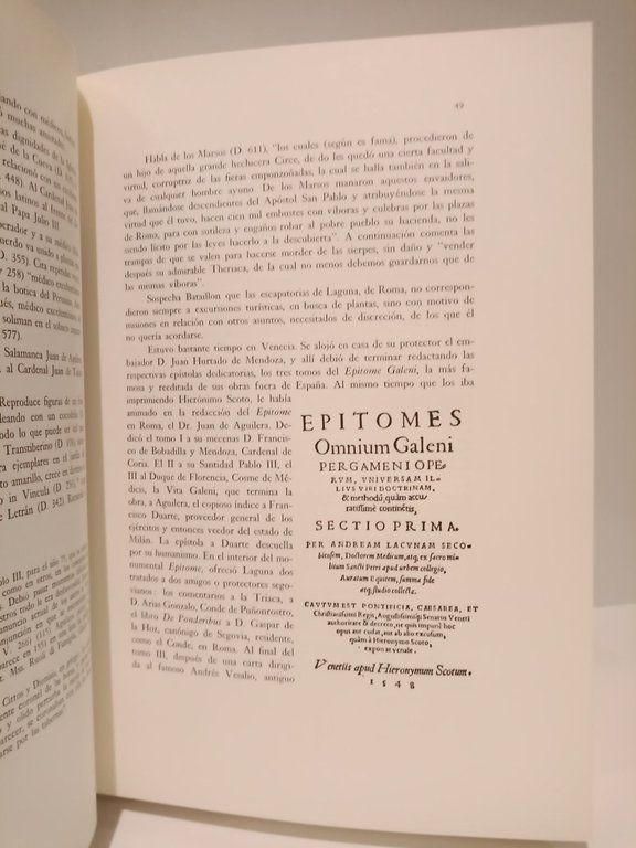 Pedacio Dioscórides Anazarbeo: 1555. (Ahora nuevamente publicado por el Instituto …