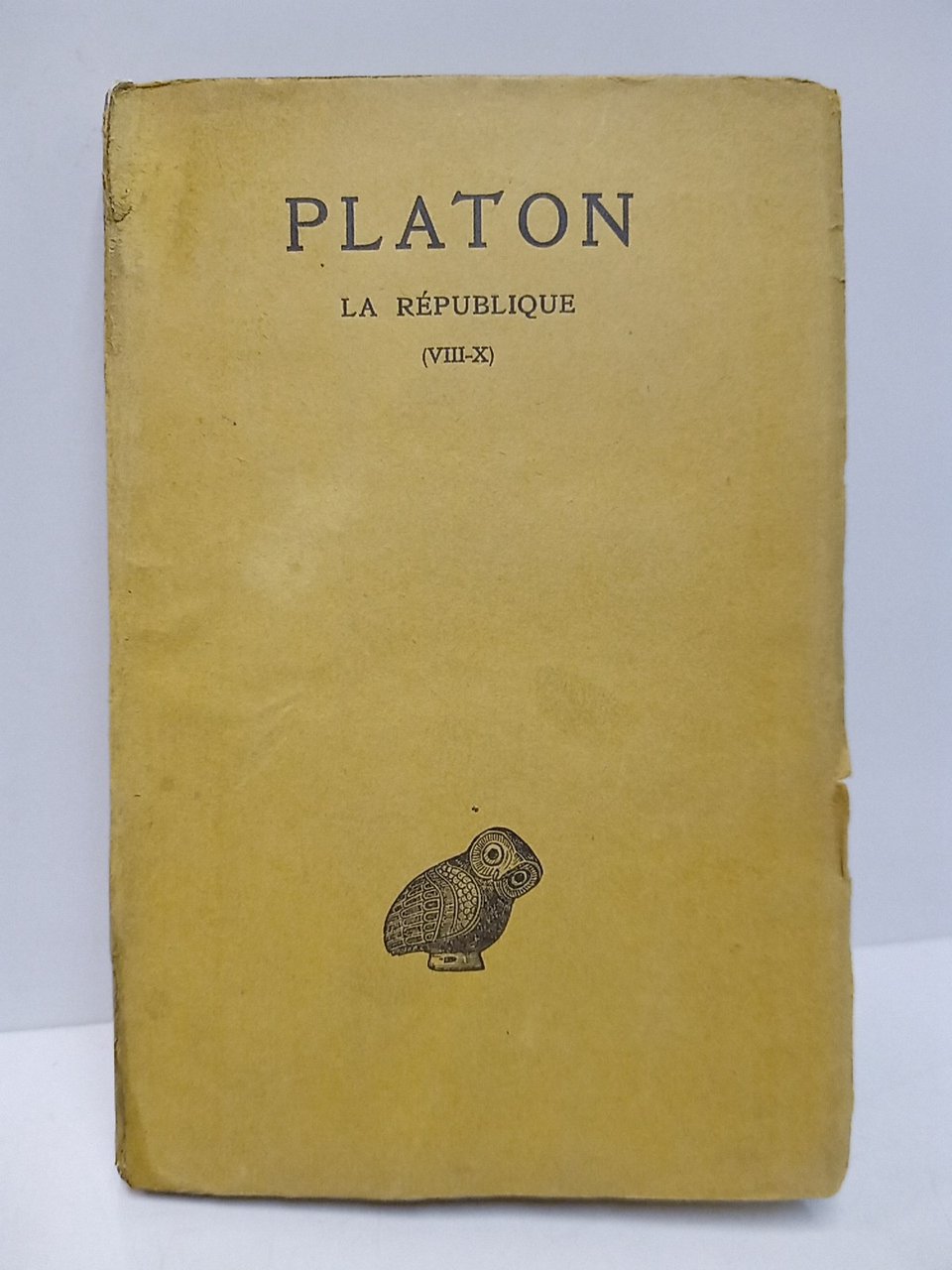 Platon (Oeuvres Completes Tome VII.): LA REPUBLIQUE. Livres VIII-X / … | Immagine principale