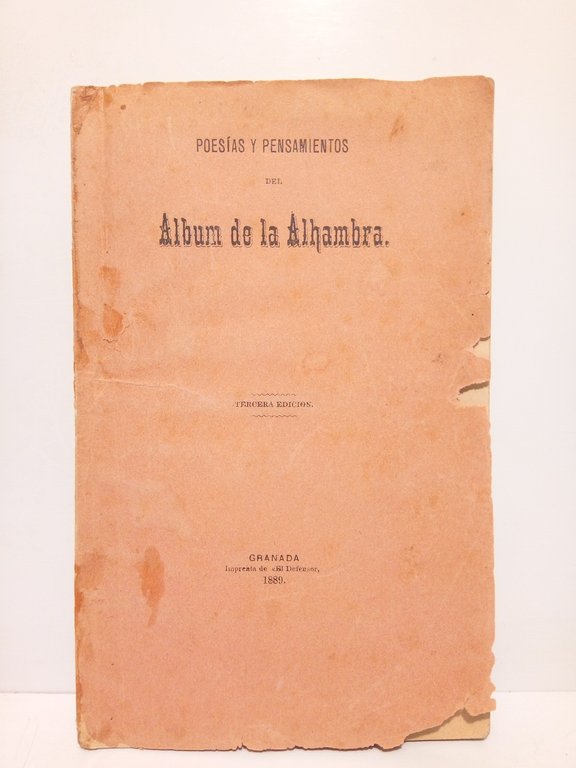 Poesías y Pensamientos del Album de la Alhambra, coleccionados / …